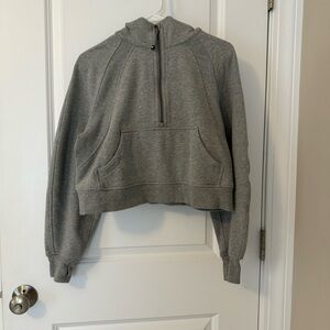 Lululemon cropped scuba hoodie